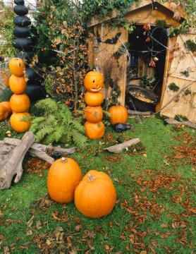 Autumn, decoration, Garten, Halloween