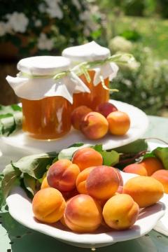Apricot, atmosphere, Kulinarik, Marmelade, Marmeladeglas, Preserve